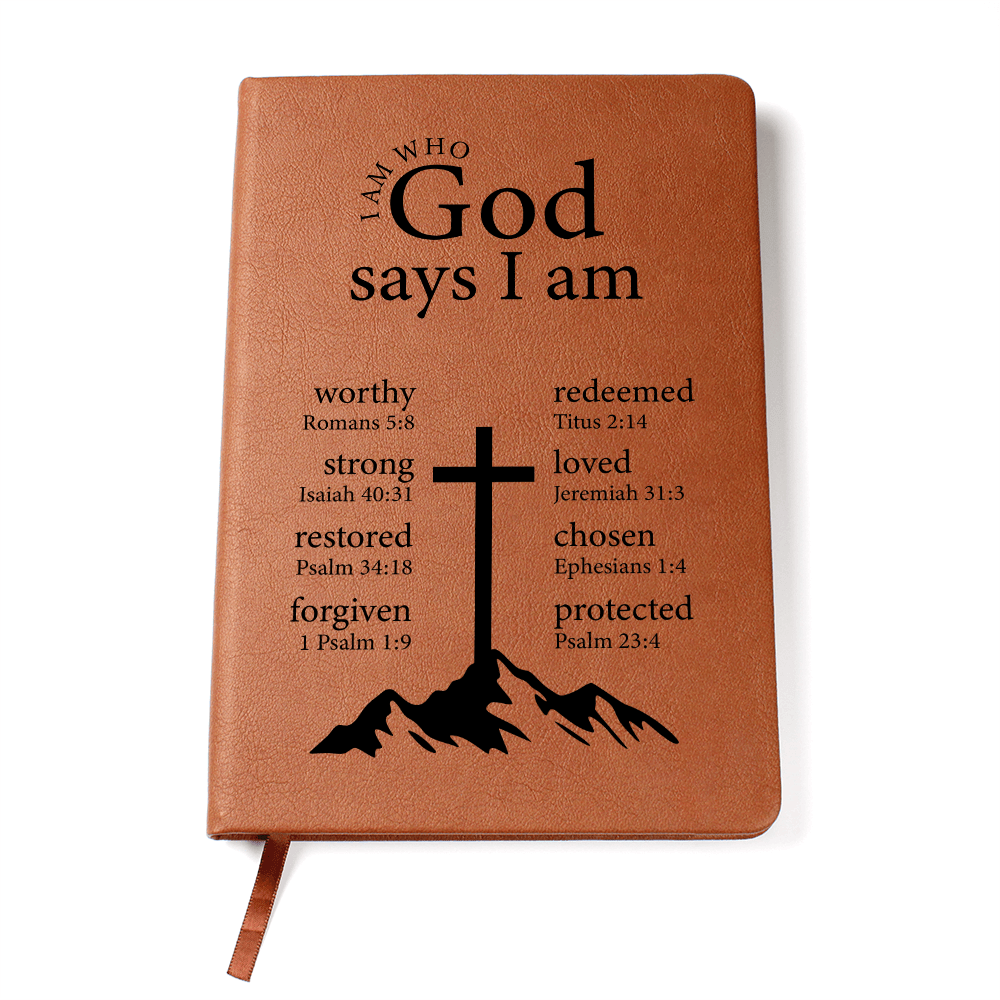 God Says I Am Christian Journal – Gift Wrap Included