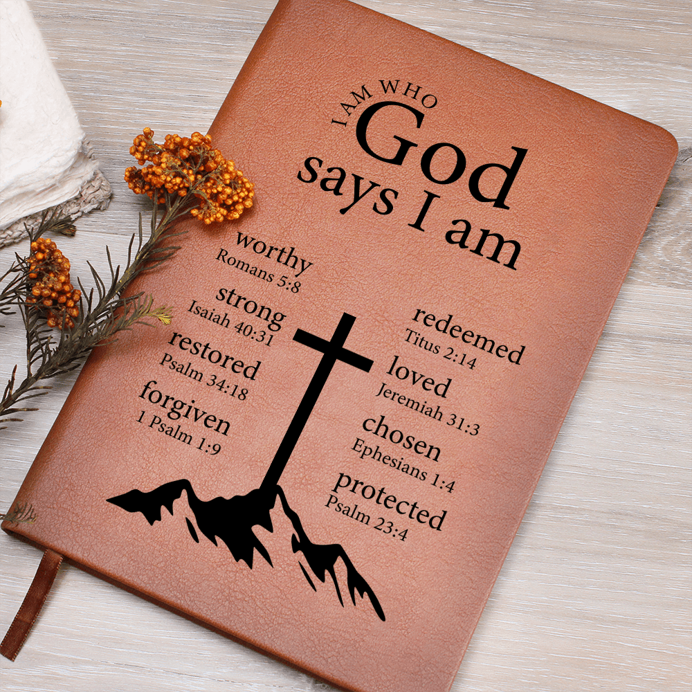 God Says I Am Christian Journal – Gift Wrap Included