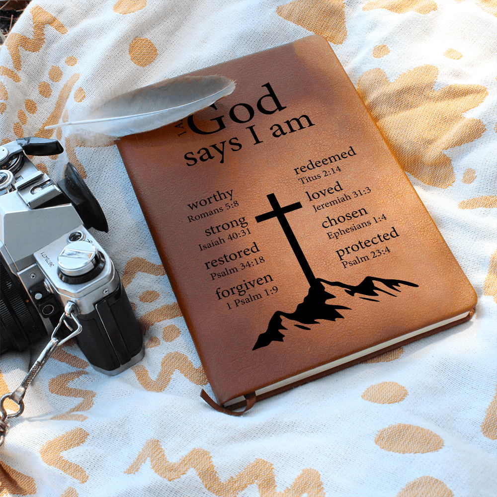 God Says I Am Christian Journal – Gift Wrap Included