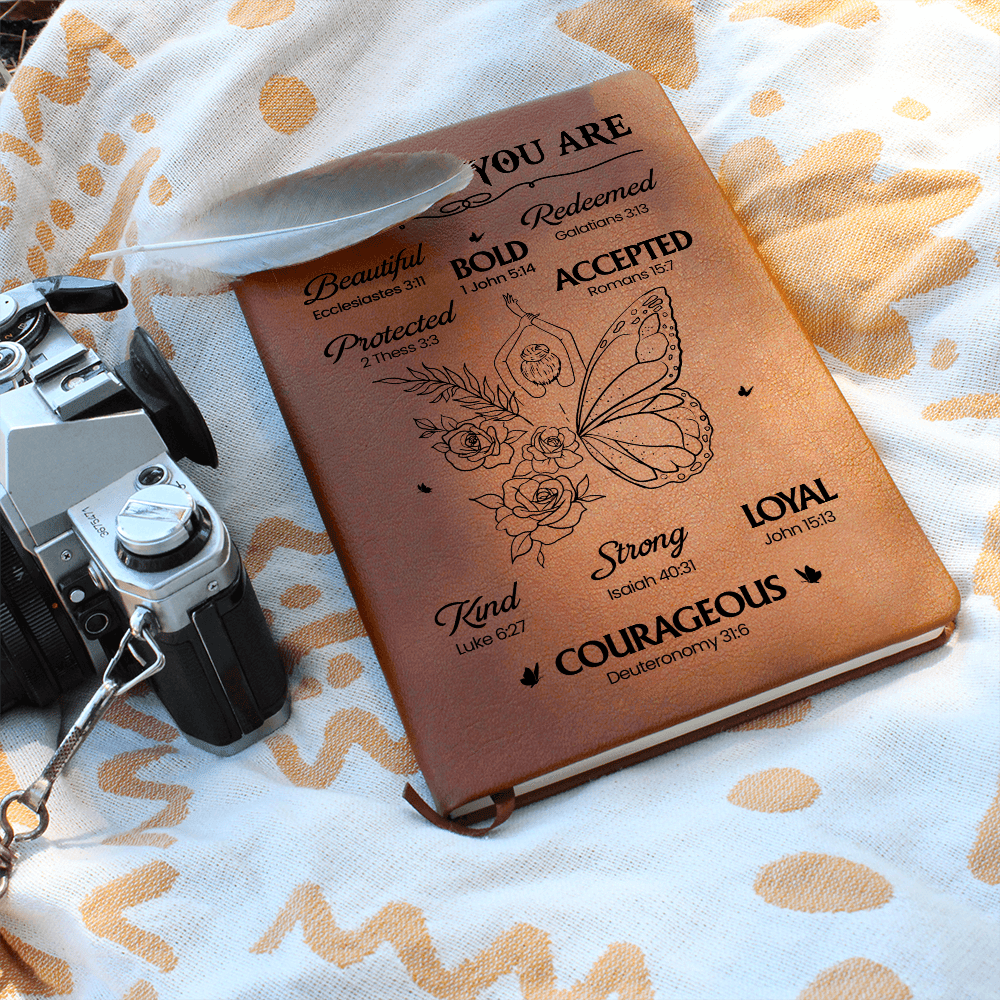 God Says You Are Christian Journal – Gift Wrap Included