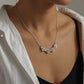 To My Wife –Magnetic Hearts Necklace from Husband | God Kept Us Side-by-Side