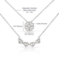 To My Wife –  Magnetic Hearts Necklace  My Home, My Always