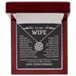 To My Wife –Magnetic Hearts Necklace from Husband | God Kept Us Side-by-Side