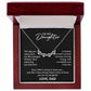 To My Daughter Necklace – The Day You Were Born Gift from Dad