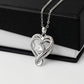 Love You Always Necklace – Romantic Heart Necklace Gift for Wife or Girlfriend