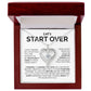 Let's Start Over Necklace – Romantic Apology Gift for Her