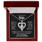 To My Beautiful Wife Necklace – You Are My Safe Place Forever