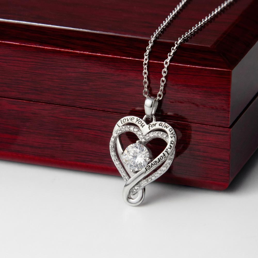 To My Beautiful Wife Necklace – Beside You In Every Storm Forever