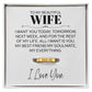 Today, Tomorrow & For The Rest of My Life – Personalized Ring for Wife