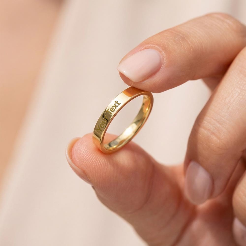 I'd Find You Sooner & Love You Longer” – Personalized Ring for Wife