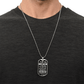 Dad to Son Dog Tag Necklace — Gift for Son
