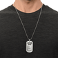 Before Leaving Home Dog Tag Necklace