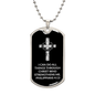 I Can Do All Things Through Christ Dog Tag Necklace