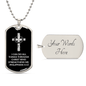 I Can Do All Things Through Christ Dog Tag Necklace