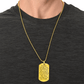 To My Grandson – Have Courage To Live Your Dreams Dog Tag