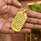 To My Grandson – Have Courage To Live Your Dreams Dog Tag