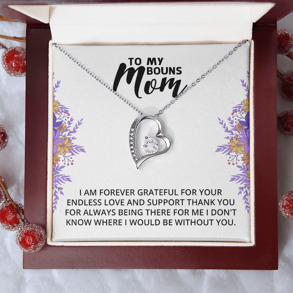 To My Bonus Mom - Your Endless Love (Necklace)