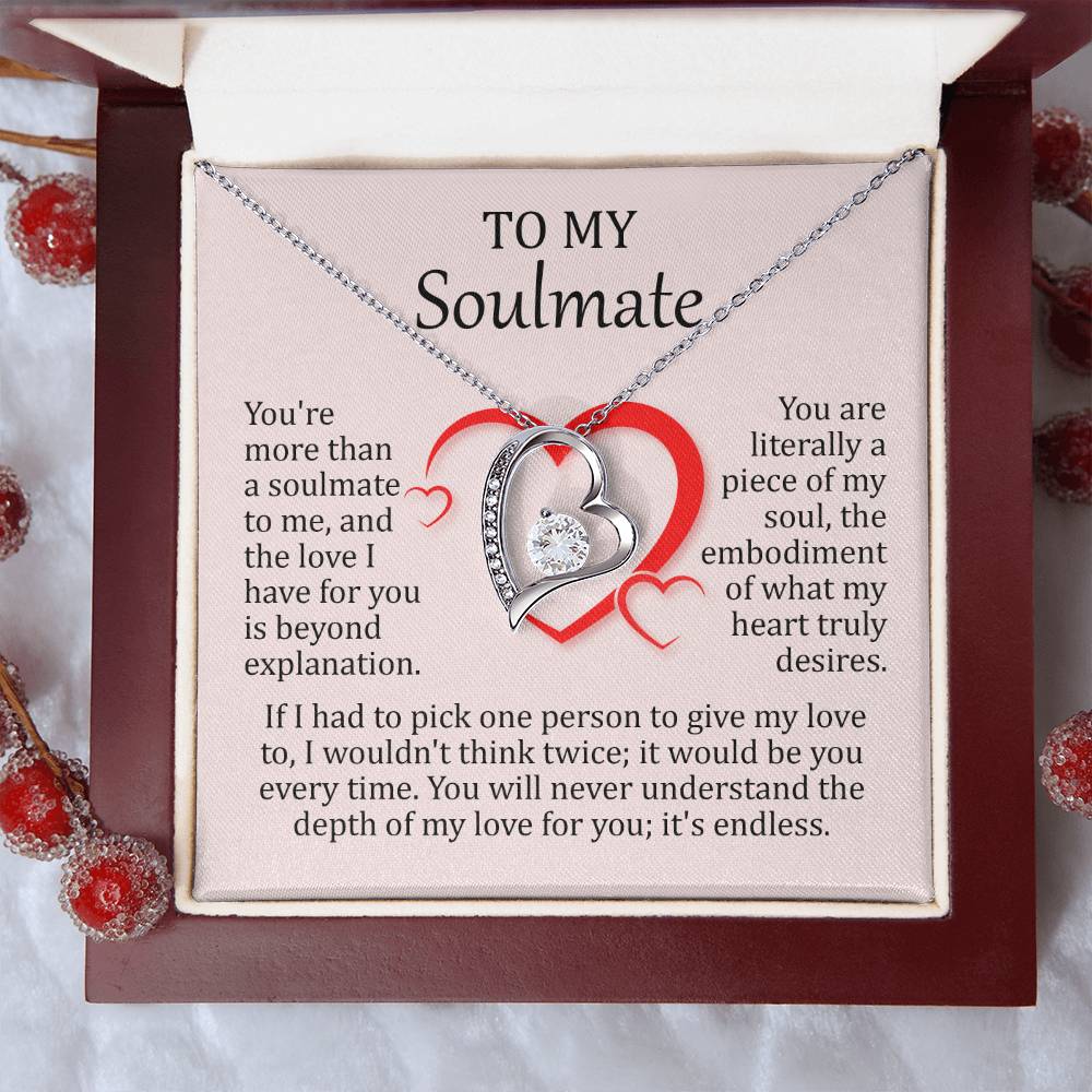 To My Soulmate - Love For You (Necklace)