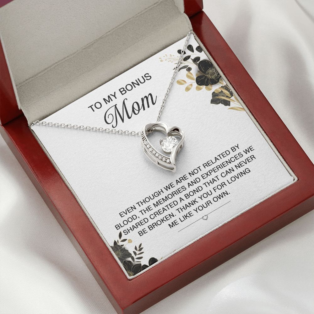 To My Bonus Mom - The Memories & Experiences (Necklace)