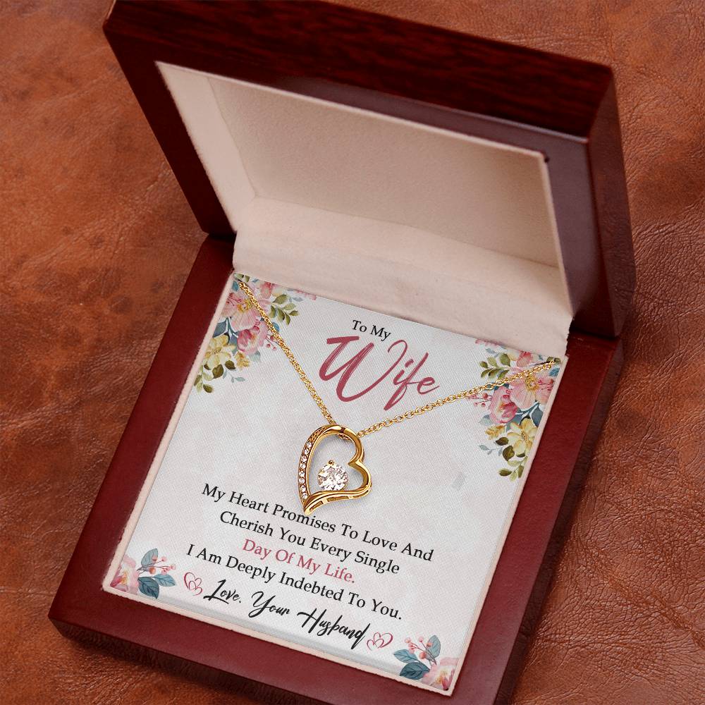 To My Wife - My Heart Promises (Necklace)