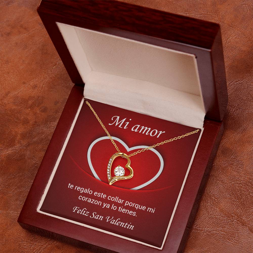 To My Love - Happy Valentines Day (Necklace)