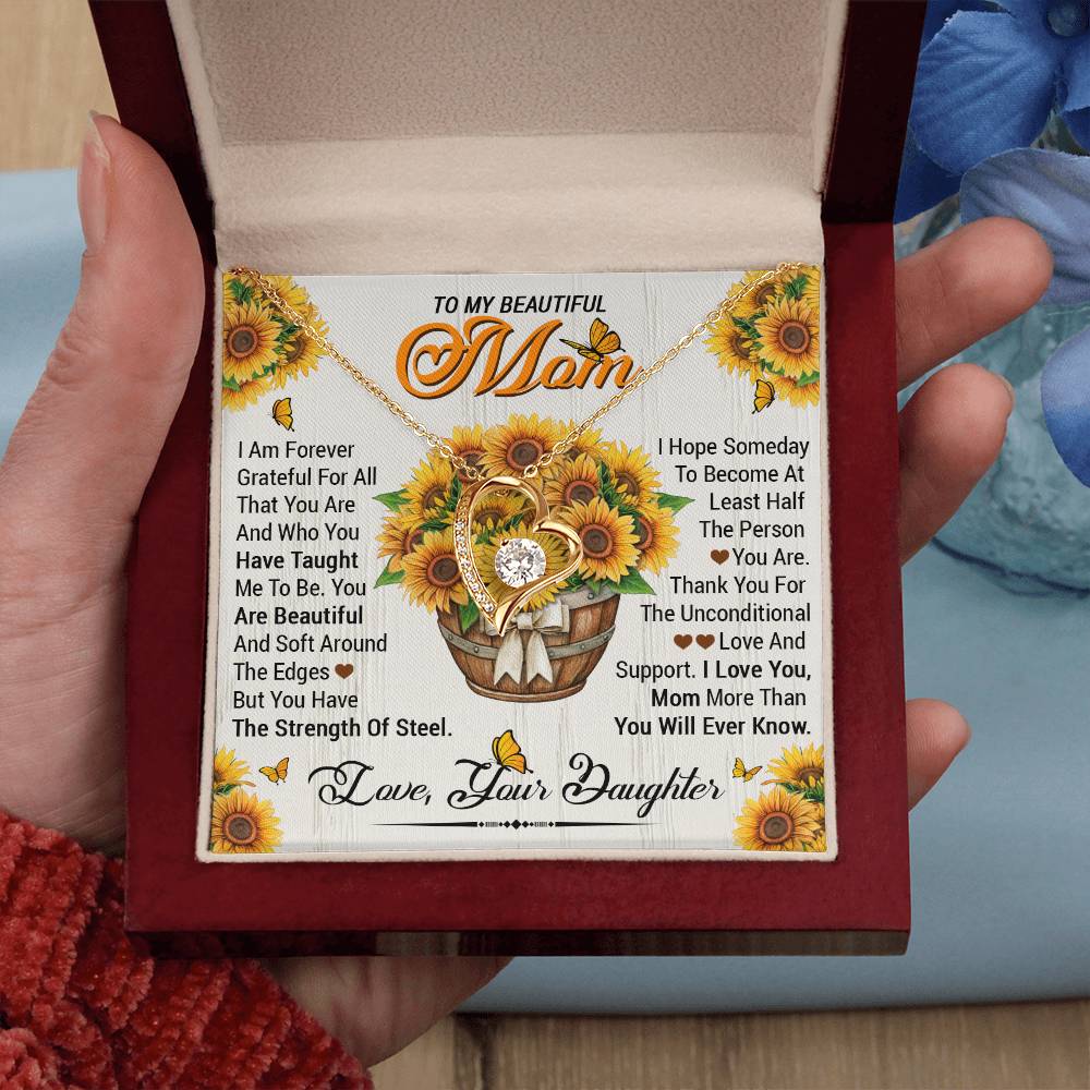 Beautiful Mom - Forever Grateful (Necklace)