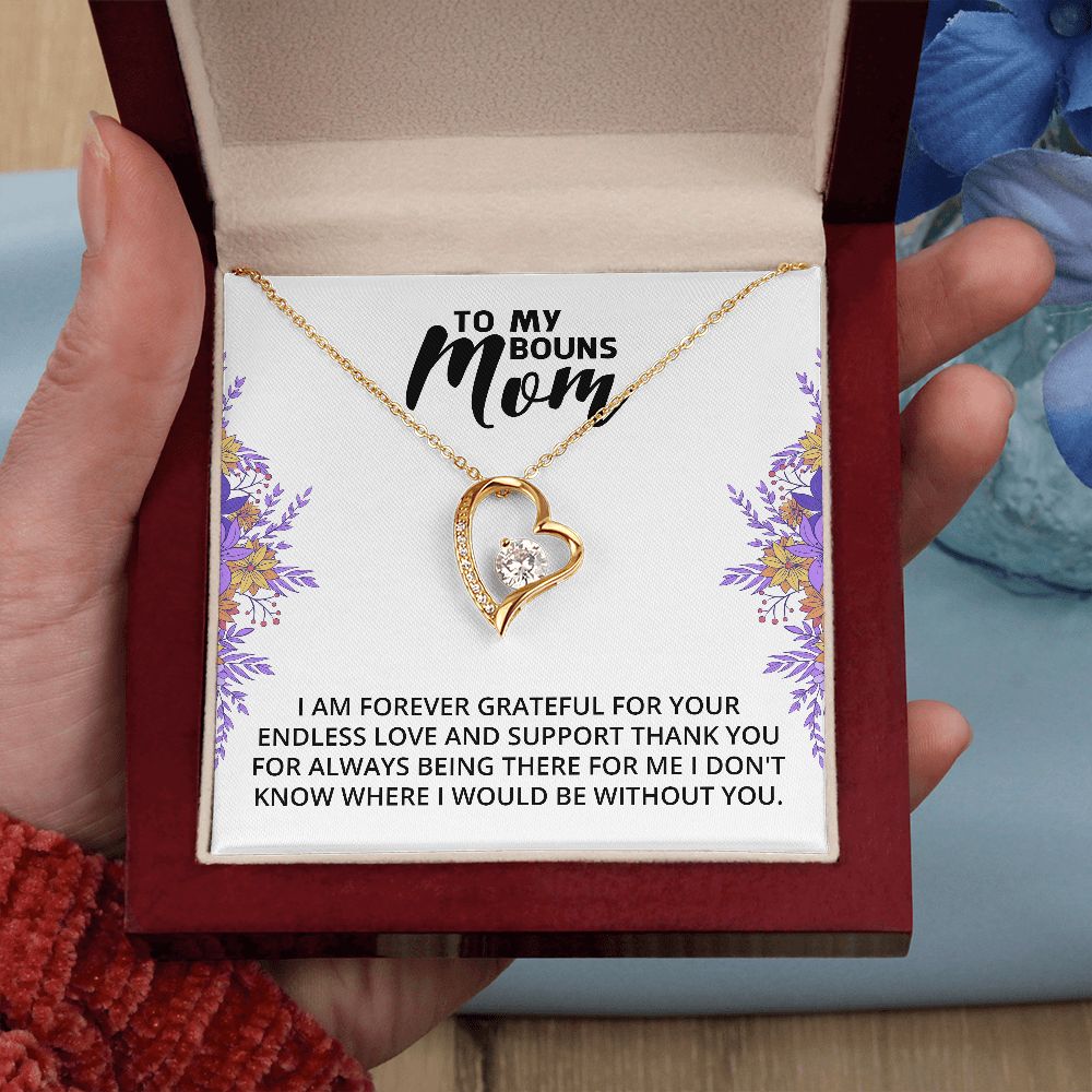 To My Bonus Mom - Your Endless Love (Necklace)