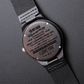 To My Dad – I Learned From You Wooden Watch Gift
