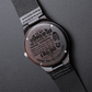 To My Stepdad – You Stepped Up Like A Real Dad Wooden Watch Gift