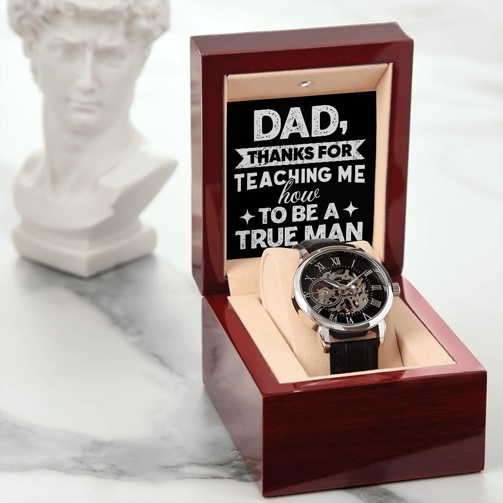 Dad - True Man (Men's Watch)