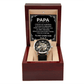 No Sabo Kid Gift For Papa – Men’s Openwork Watch