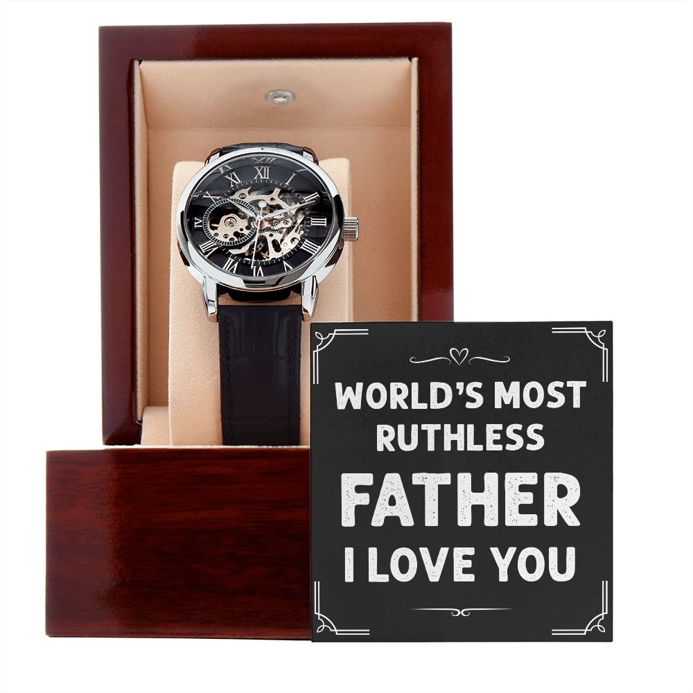 Ruthless Father - I Love You (Men's Watch)