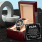 No Sabo Kid Gift For Papa – Men’s Openwork Watch