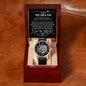 To My Husband – I Choose You Every Single Day Skeleton Watch