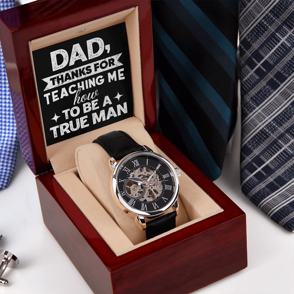 Dad - True Man (Men's Watch)