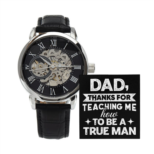 Dad - True Man (Men's Watch)
