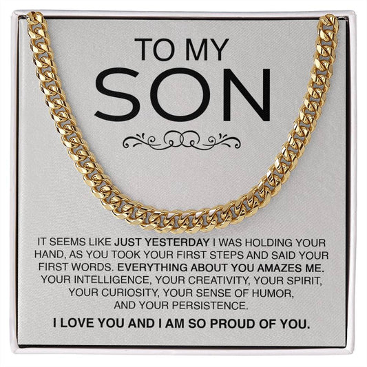 To My Son - Everything About You Amazes Me