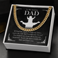 To My Amazing Dad – Meaningful Cuban Link Chain Gift
