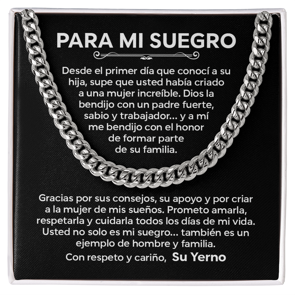 Para Mi Suegro – Gracias Por Los Valores y el Amor Que Sembró