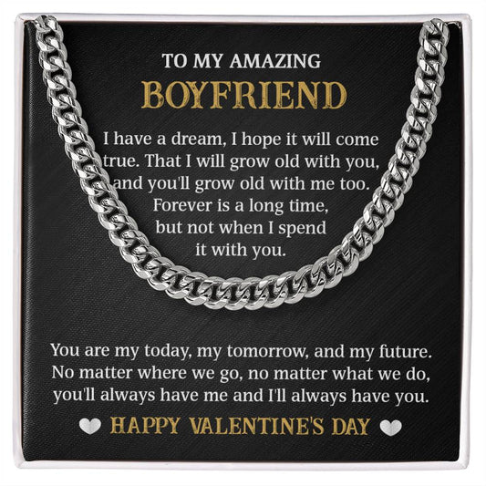 To My Amazing Boyfriend - I Have A Dream (Necklace)