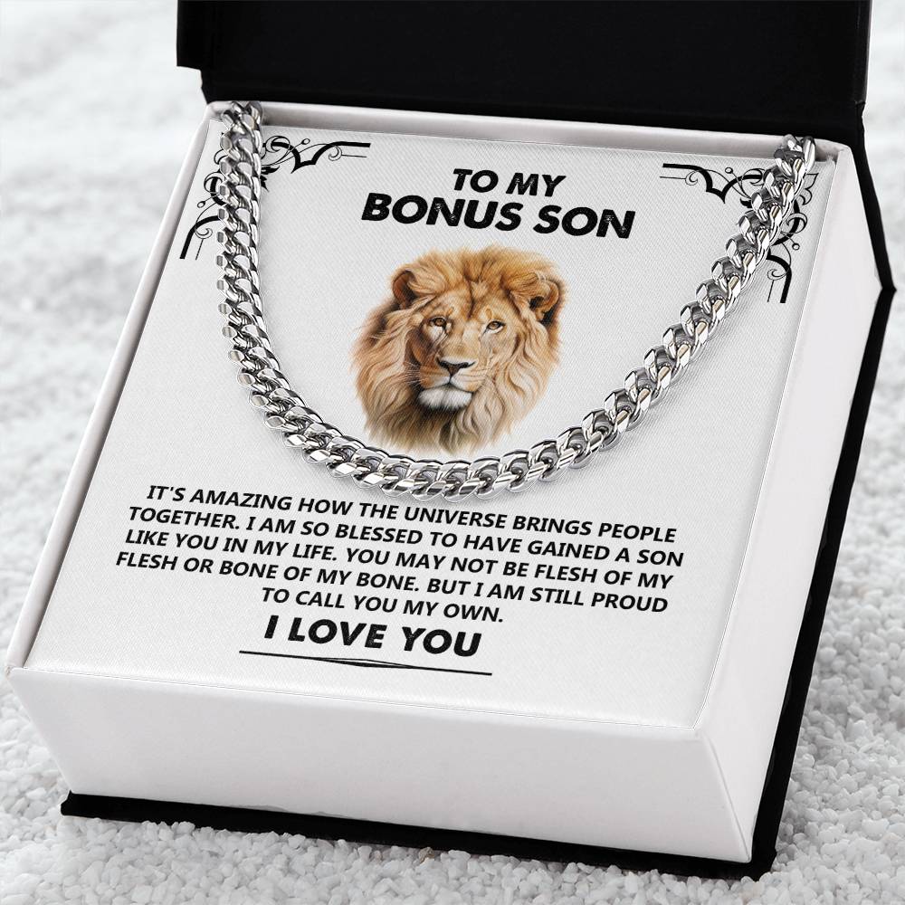 To My Bonus Son - Bone To Bone