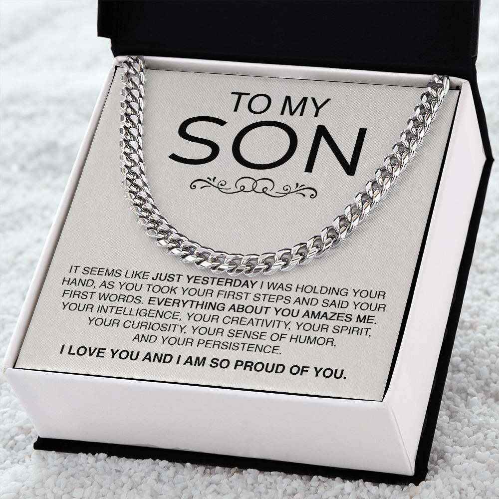 To My Son - Everything About You Amazes Me