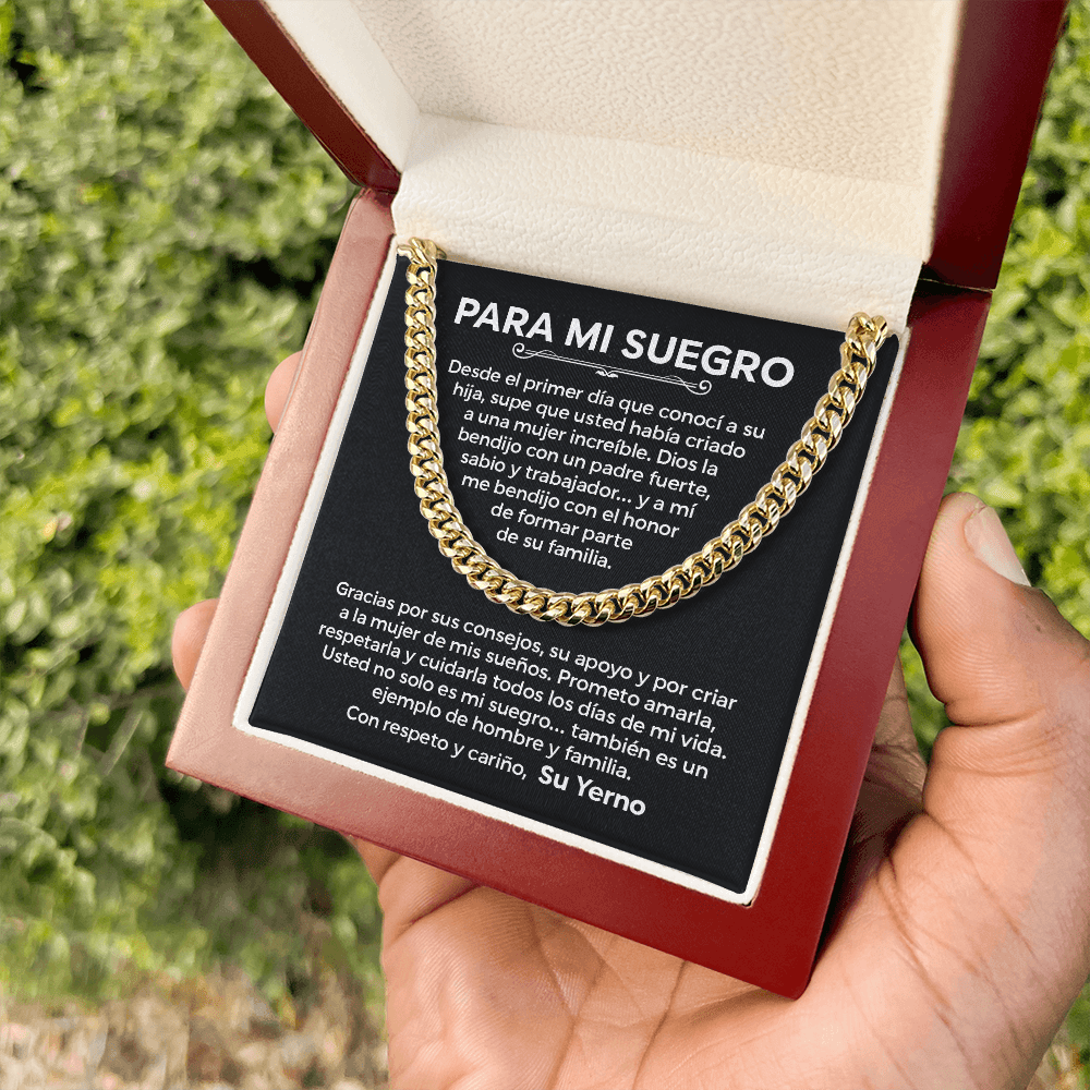 Para Mi Suegro – Gracias Por Los Valores y el Amor Que Sembró
