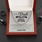 To My Dad – My Strength, Role Model & Best Friend (Cuban Link Chain)