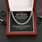 To My Hero Dad – Meaningful Cuban Link Chain Gift
