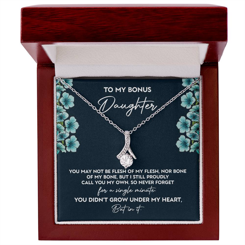 To My Bonus Daughter - Flesh Of My Flesh (Necklace)