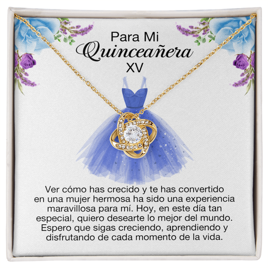 For My Quinceañera XV - Beautiful Woman (Necklace)