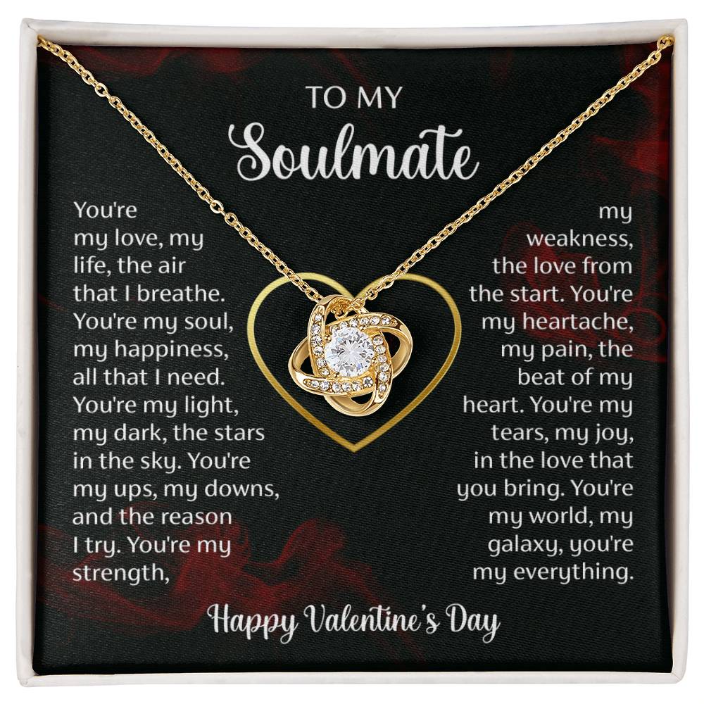 To My Soulmate - You're My Life (Necklace)