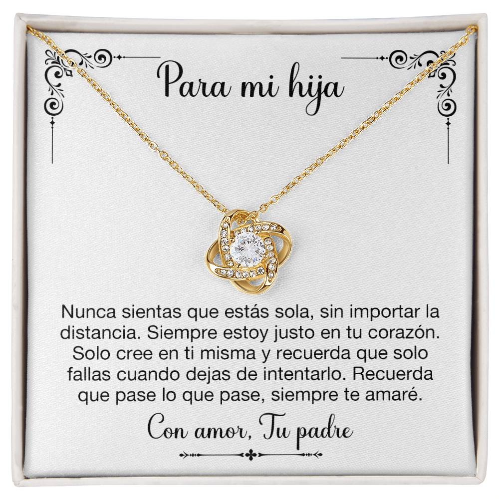 Para Mi Hija - En Tu Corazon (Collar)