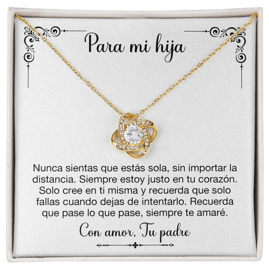 Para Mi Hija - En Tu Corazon (Collar)